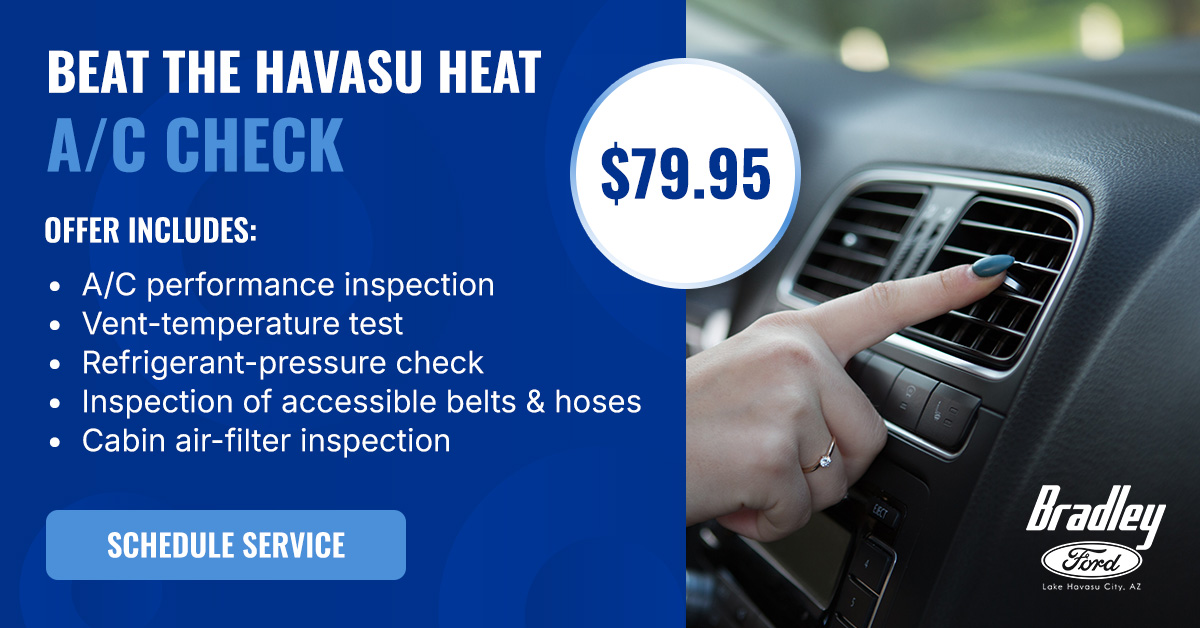 Beat the Havasu Heat A/C Check, $79.95