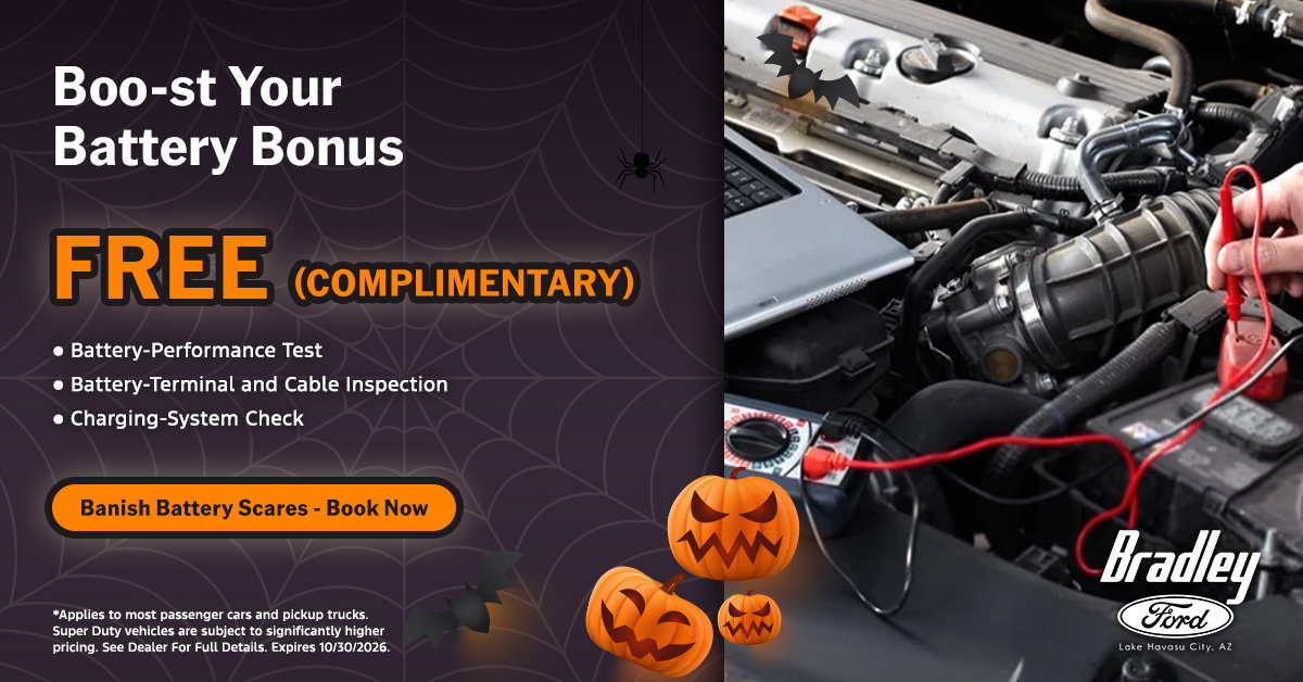 Boo-st Your Battery Bonus, free battery-performance test and charging-system check